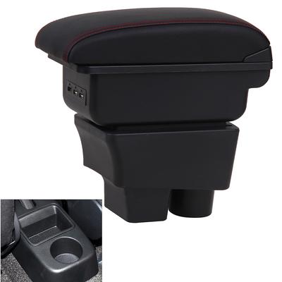 For Skoda FABIA Armrest For Skoda Fabia 2 Car Armrest Box Retrofit Parts Storage Box Interior Parts Car Accessories 2008-2014