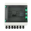 Solar PV Combiner Box 2 String Thunder Protection Circuit Breaker 2 In 1 Out DC550V IP65 Waterproof with MPPT Inverter