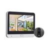 3MP WiFi Video Doorbell for Apartment Peephole Camera 4.3-inch Display Smart Life/Tuya APP 1080P