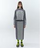 Oioi Collection Iconic Logo Padded Skirt_Gray