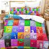 Set Biancheria da Letto Cartone Animato Jacknjellify Stampa 3D Bambini Ragazzi Ragazze Singolo Matrimoniale King Size Copripiumino Federa Letto Ragazzi Adulti