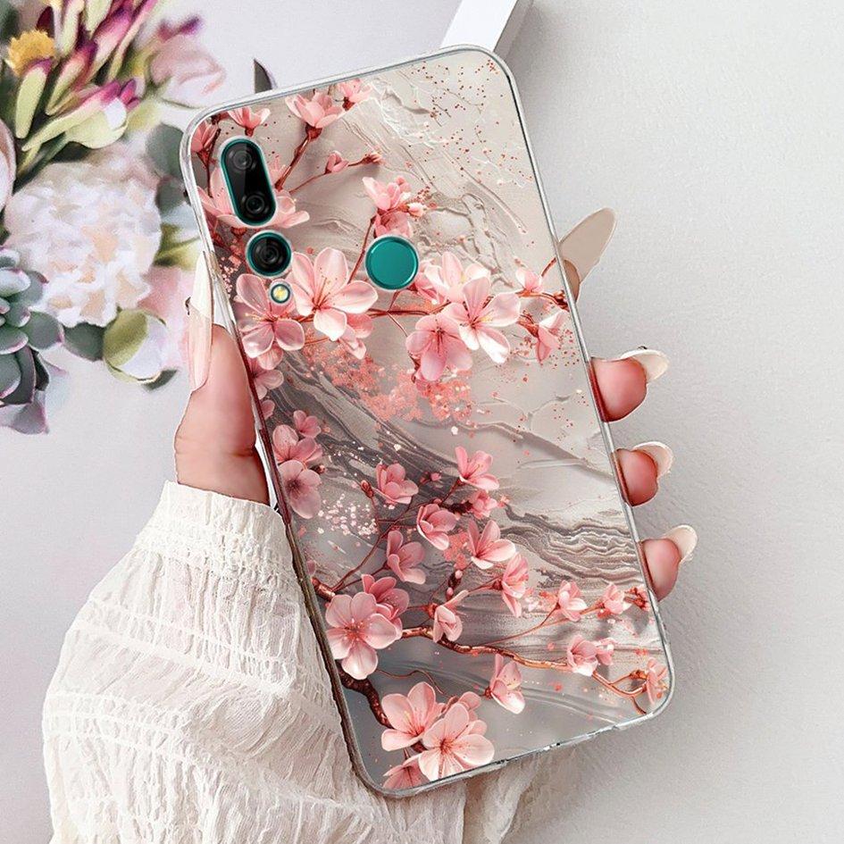 For Huawei Y9 2019 Case Y9 Prime 2019 Cover Cute Cartoon Lion Carp Soft Silicone Phone Covers For Huawei P Smart Z STK-LX1 Shell