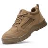 Sneakers New Anti-static Shoes Anti-crush and Anti-puncture Safety Shoes Men's Comfortable Steel Toe Cap Breathable Work Shoes