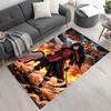 Naruto Character Personalized Text Area Rug Design for Decorate room Living Rooms Kitchen Outdoor Antislip Carpet Anime Office Decor