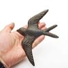 Creative Cast Iron Swallow Cast Iron Ornament Black DIY Decor Swallow Handicrafts Cast Iron Swallow Wall Decoration