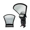 Univerzálny rozptyľovač blesku pre fotoaparát Softbox Strieborný a biely reflektor Pre Nikon pre Canon a iné fotoaparáty