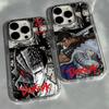 New Anime Berserks Guts Phone Case For iPhone 17e 17 16 15 14 13 12 11 Mini Pro Max X XR XSMAX Air Plus Transparent Soft Cover