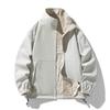 Oversized Men's Jacket Double-sided Men's Jacket Casual Loose Fitting Men's Standing Collar Jacket
