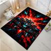 Race Car Front View Red Background Carpet for Living Room Bedroom Sofa Home Decor Rus Non-slip Floor Mat Luxury Gift