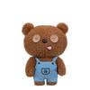 Adorable Teddy Bear Plush Toy Soft Cuddly Stuffed Animal Doll For Kids Birthday