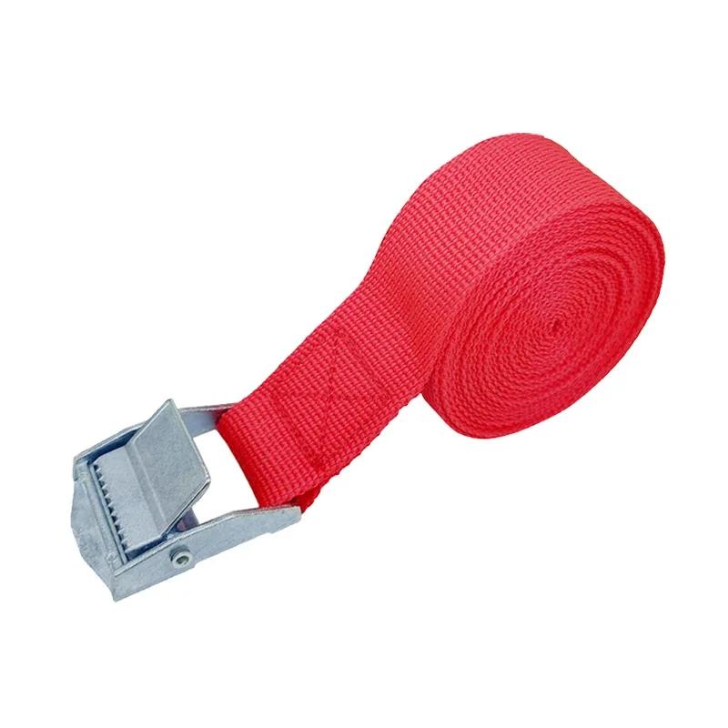 3M Cargo Straps With Buckle Tie-Down Belt for Motorcycle Car Bicycle Metal Tow Rope Strong Ratchet Fixing Belt for Luggage Bag