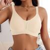European and American Seamless Solid Color Wireless Sports Lace Bra Comfortable Sexy No-rim Underwear