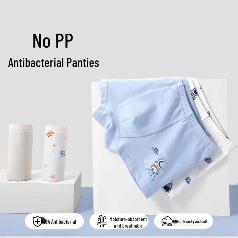 Sous-vêtements pour enfants 100% coton antibactérien: Boxers pour garçons et culottes pour filles pour les 10 ans et plus