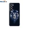 Capa OPPO Reno 12 Pro 5G Moda Flor Silicone Capa de Telefone Para OPPO Reno 12 Capa Reno12 Pro Para-choque 2024 TPU Macio Preto Fundas