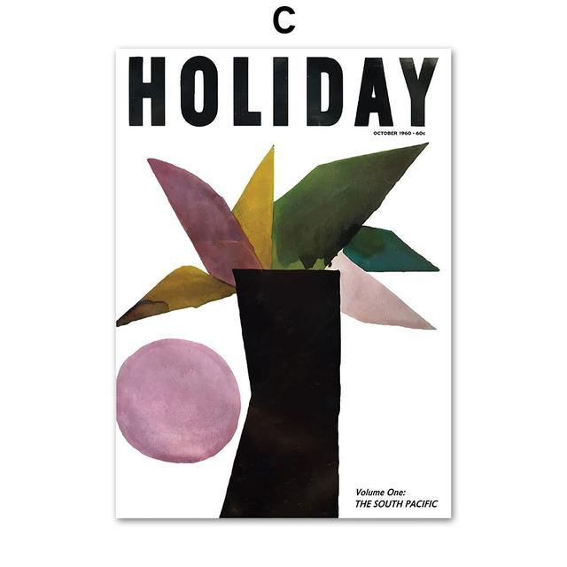 Bauhaus Herman Miller Woodstock Segeln Reise Kalifornien Wandkunst Leinwand Gemälde Nordic Poster Druck Bild Wohnzimmer Dekor Kein Rahmen
