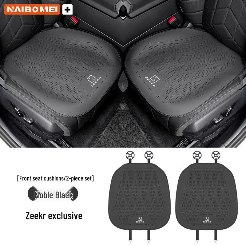 Universal Leather Seat Cover Set for Zeekr 001/X/009: Four-Season, Three-Piece Interior Accessories