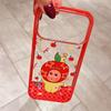Cartoon Red Star iPhone 14/13 Pro Max Case, New Year Edition, Anti-Fall Protection