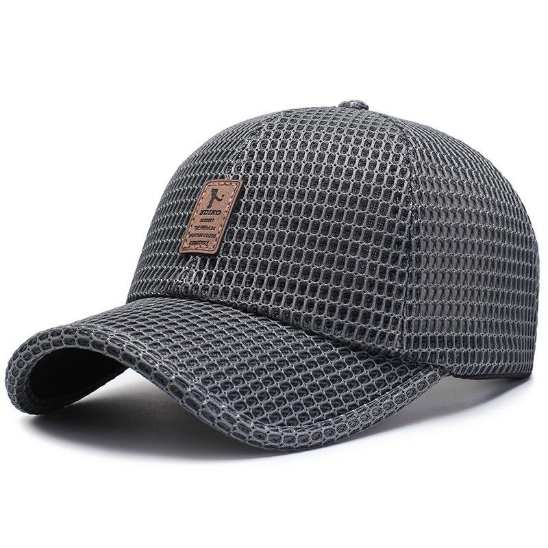 Manufacturer Summer Korean Version Tide Casual Mesh Baseball Cap Men and Women with the Same Sun Protection Visor Fishing Cap