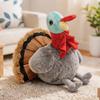 Cross-border Simulation Poultry Series: Rooster, Hen, Turkey, Black Chicken Plush Figurines