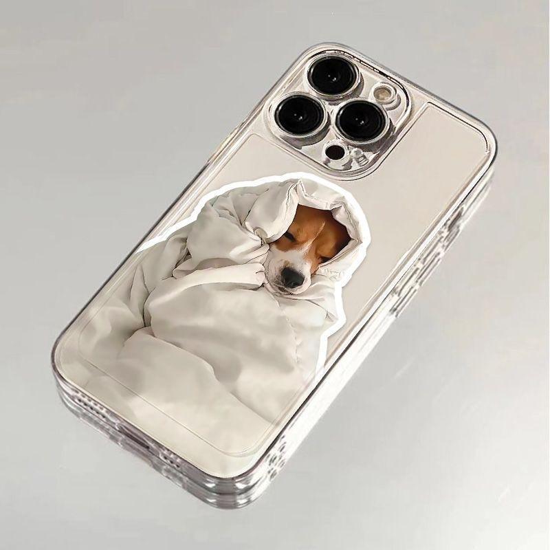 Wrap quilt dog for iPhone16promax Apple 14 mobile phone case 12/13 New 11 Factory