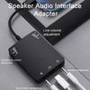 1 set Adaptor de interfață audio Transmisie rapidă Stabil Dimensiune compactă Universal Plug-and-Play Placă de sunet externă Convertor live
