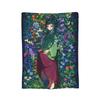 The Apothecary Diaries Anime Maomao Blanket Velvet Autumn/Winter  Thin Throw Blankets for Bed Travel Bedding Throws