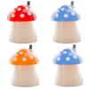 Mushroom Shaped Toothpick Dispenser Automatic Toothpick Dispensing Home Use 4Pack