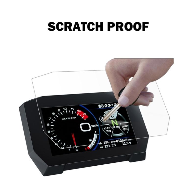 Transparent TPU Dashboard Screen Protector Cluster Film 2pcs Suitable For Protecting Car & Motorcycle Instrument Screens