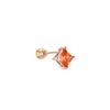 Tirr Lirr Or Rose 14K Bijoux Carré Orange Piercing TEJK4P00041M(PC)-OU