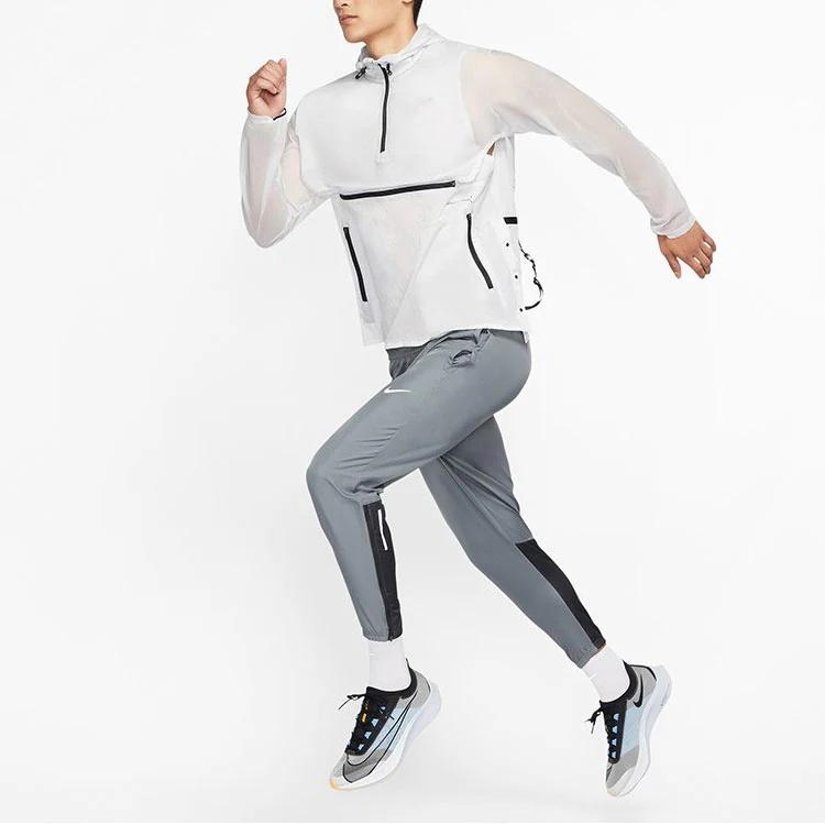 Nike Windproof Windbreaker Jacket Men's White (Unisex) Windbreaker Jackets CU5537 043