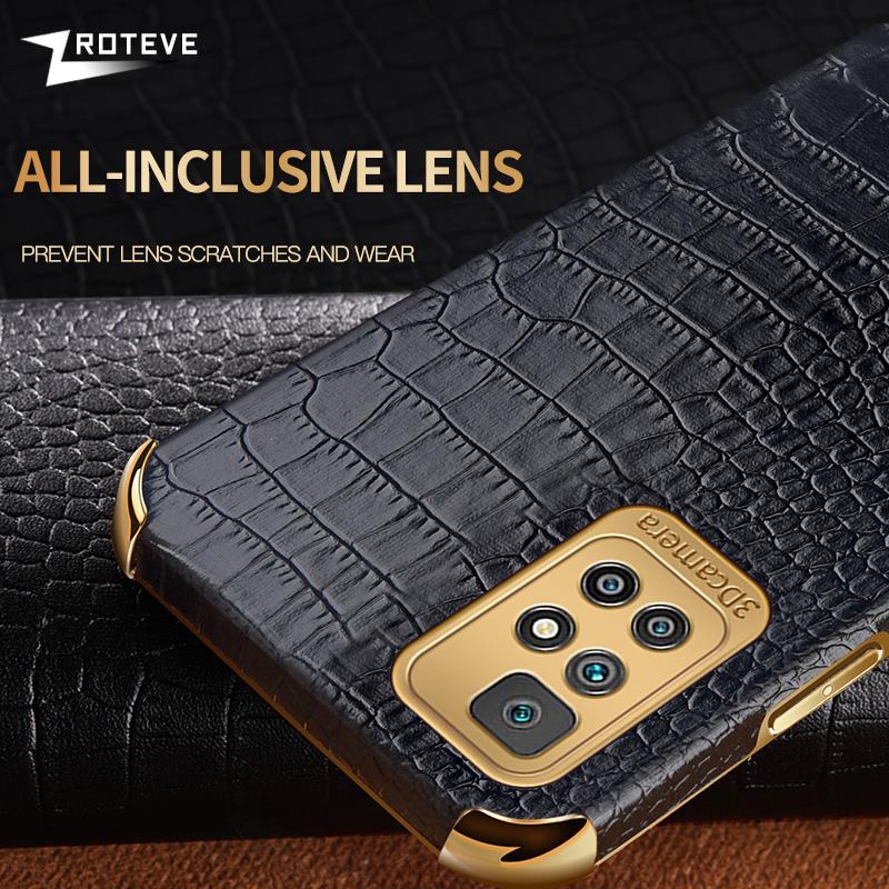 Redmi 10 Case  Crocodile Pattern Leather Cover For Xiaomi Redmi 10 9 9A 9C 9T 10A 10C 2022 Xiomi Redmi10 5G Redmi9 Cases
