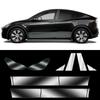 For Tesla Model3/Y 2017- Front Door Rear Door Extended Protective Film Invisible Car Clothing PPF Lamp Film Set Decoration