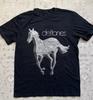 Camiseta Rara Deftones Caballo de Piedra Blanca Unisex Camiseta Negra Talla S-5XL