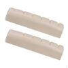 2 piezas de cejuelas ranuradas para guitarra acústica beige para regalo musical de enamorados