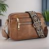 Versatile Women's Crossbody Bag - PU Leather, High-End Feel, Multi-Functional Casual Shoulder Bag
