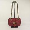 [Pre-Owned] GG Marmont Matelassé Mini Bag 'Red' - Fair #LCUYLK