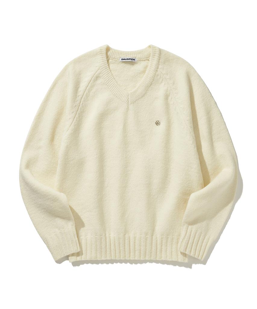 DAUSPICE (Duc) Raglan Knit Ivory