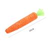 Durable Carrot Design Rope Tug Toy For Medium & Large Pets Dental Chewing Toy