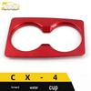 CX-4 Front Cup Holder Decorative Frame and Electroplated Gear Shift Console Trim