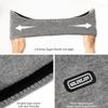 Loogdeel Sport Headband Ear Warmer Men Winter Cycling Workout Yoga Running Bicycle Windproof Double Layer Warm Earmuffs Headwear