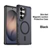 Corner-reinforced Drop-proof Matte Case For Samsung Galaxy S26 Ultra S26 Plus S25 FE S24 + S23 ultra Magnetic Ring Protect Cover