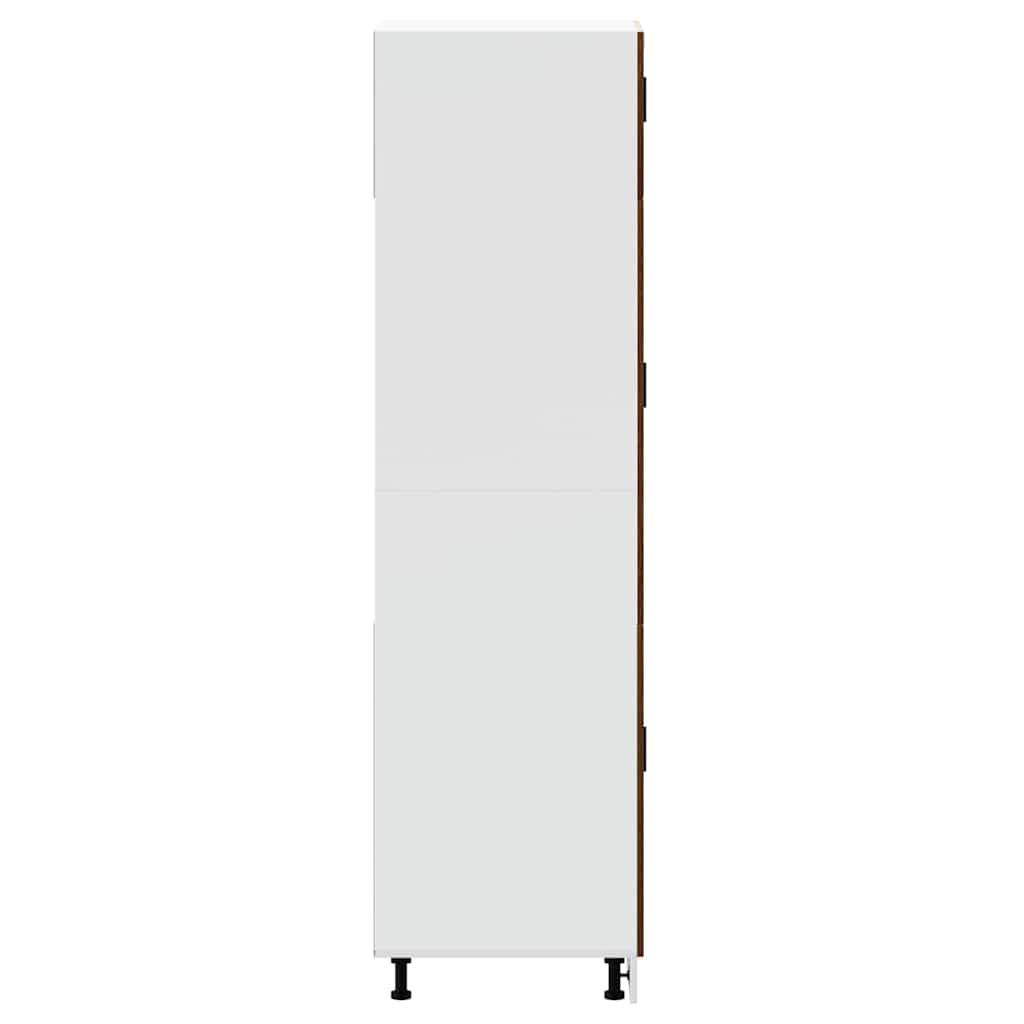 Vidaxl Kitchen Cabinet, Porto, Brown Oak, Wood-based Material