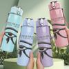 1PC Eye of Horus Egyptian Symbol Print 750ml Colorful Plastic Sports Water Bottle Leakproof Pop Up Lid with Straw for Outdoor Work Home Use