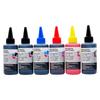Canon Compatible Ink PGBK Pigment Ink Compatible with All Large Capacity Refill, 100ml, 6-Color Set, (BK/C/M/Y/GY Dye) Bottle, Models,