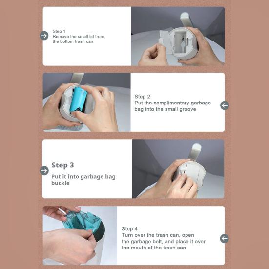 Pelle à litière pour chat, support portable avec poubelle