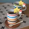 TAMAKI Craft Studio Mug, BlackWhite, Diameter 11.2cm x Depth 7.8cm x Height 8.5cm, 240ml, T-922286