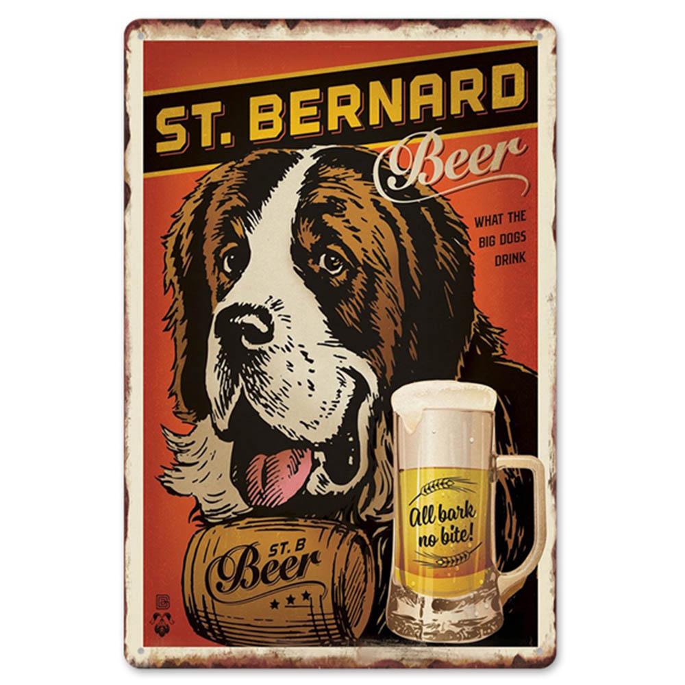 Takarkoskodj a vízzel, igyál sört! Vintage Fémlemez Tábla Poszter Retro Bádog Poszter Otthoni Bár Pubok Faldekoráció 1 db