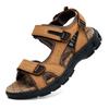 Genuine Leather Men's Sandals  Leisure Men Shoes High Quality Soft Casual Sandals for Men Beach Hiking Men's Shoes 2025