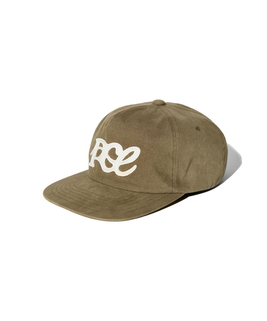 PEACE MAKER Pce Wave Applique 5-Panel Cap (Beige)