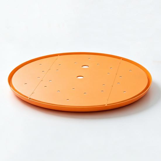 Round Planter Insert Plant Pot Insert with Drainage Holes Planter Insert Disc Enhances Drainage And Aeration Use Less Potting Soil for Healthier